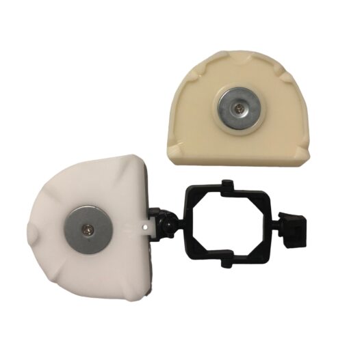 plastic articulator for pindex plate