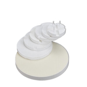 rond firing tray with small hole