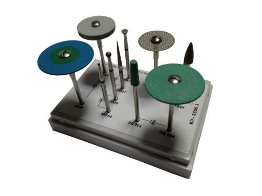 3Z003 grinding and polishing kit for zirconia