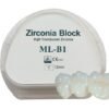 multilayers zirconia blocks for amann girrbach milling machine