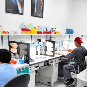 dental lab station