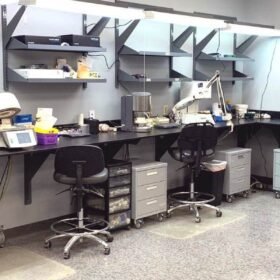high standard dental lab setup