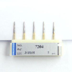 taper cone finishing and polishing carbide burs dental