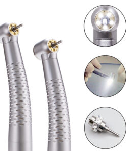 push button high speed handpiece with light