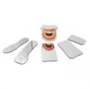 Oral orthodontic photographic glass mirror