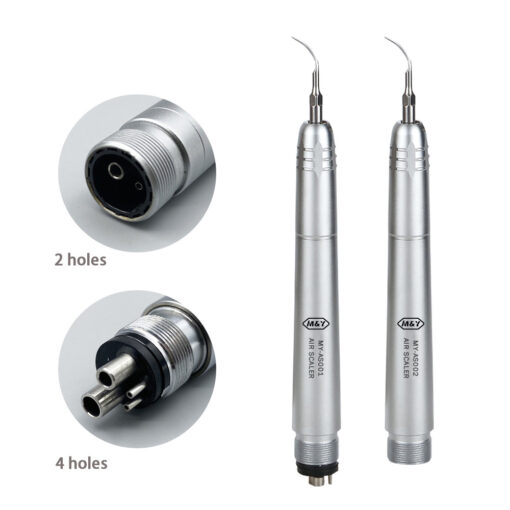 Pneumatic handpiece two and four holes