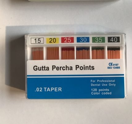 02 taper gutta percha points for sale