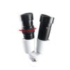 adjustable magnification dental microscope