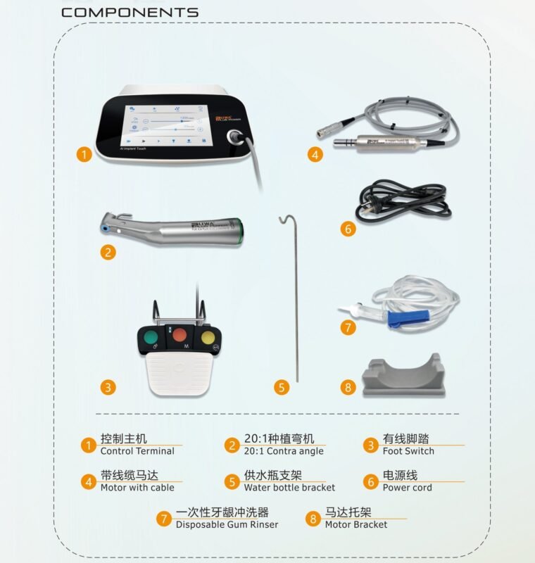 accessories of the implant motor