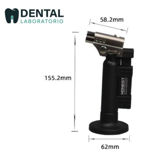 dual flame dental lab torch for frameworks and bridges