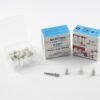 Silica-based dental polishing particles for resin restorations