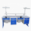 two operator 2.15M length dental workstation