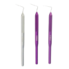Endodontic instruments for opening calcified canals
