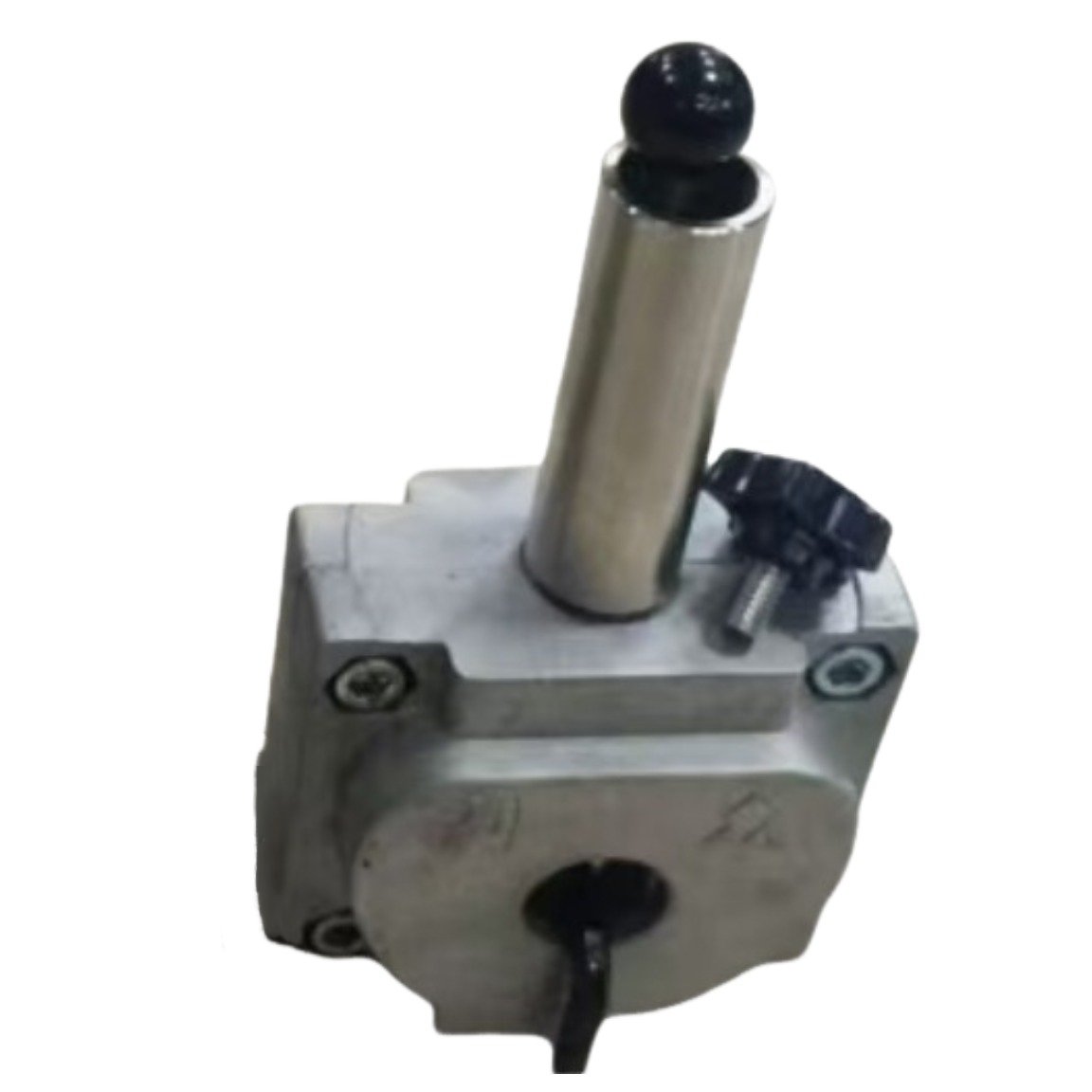 injection flask with luer-locking PMMA acrylic material tube