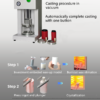 prosthetic press casting equipment design features
