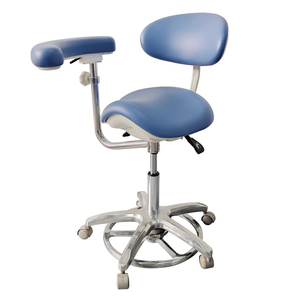 360° armrest rotation stool